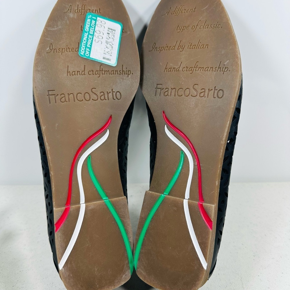 Franco Sarto Women’s Berta, Black Slip-On Loafers, Size 9M - Picture 7 of 8